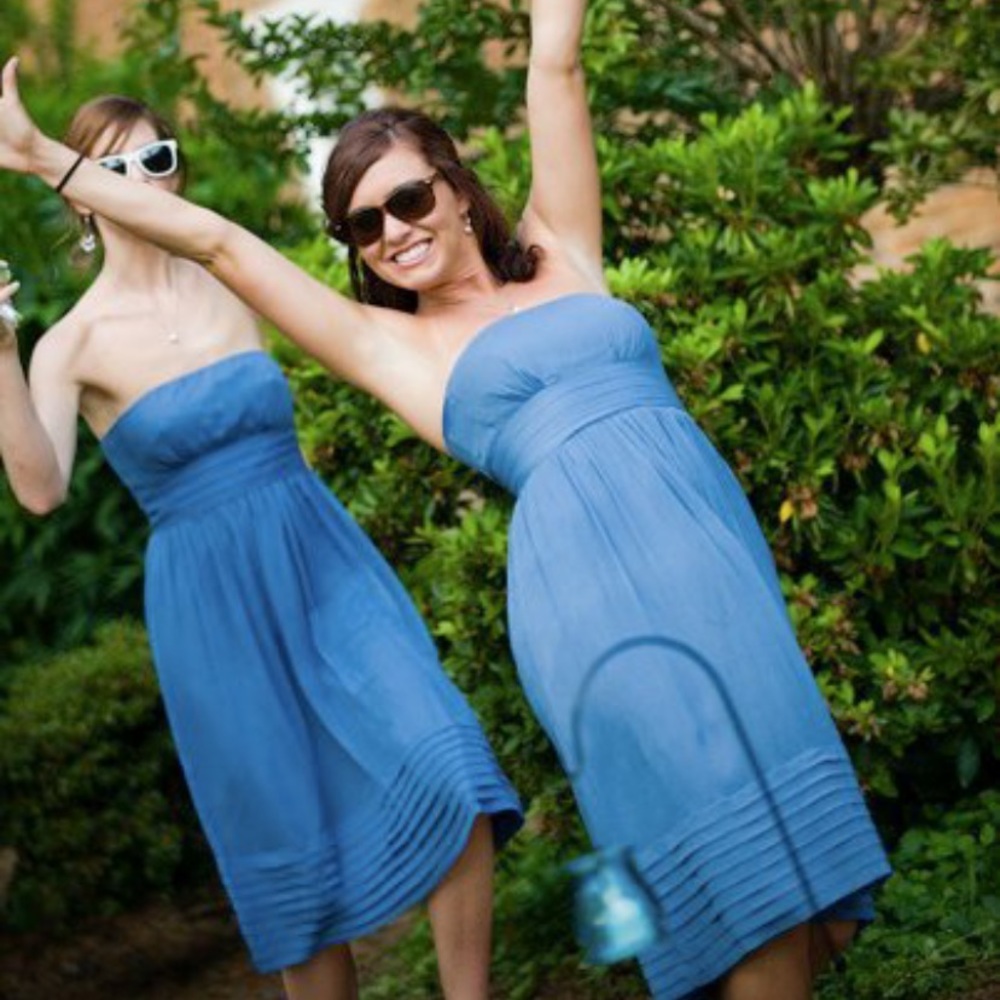 J. Crew bridesmaids dress